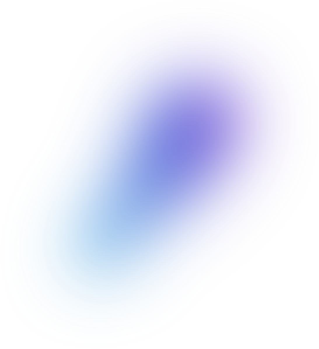 blurred gradient shape